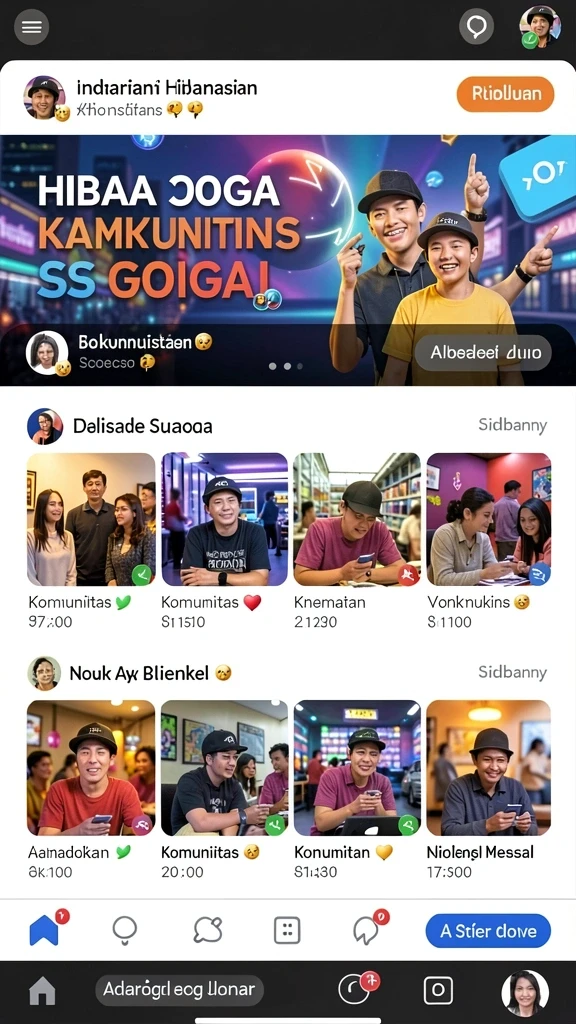 bomtoto - Grafis yang cerah dan menarik perhatian.