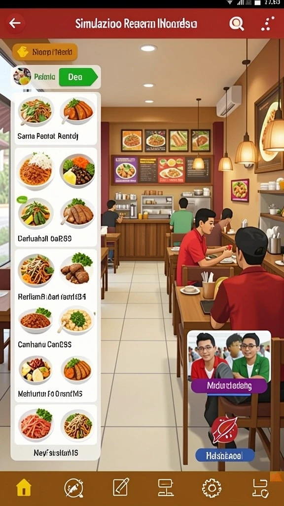 brojp - Tampilan antarmuka yang intuitif dan menarik.