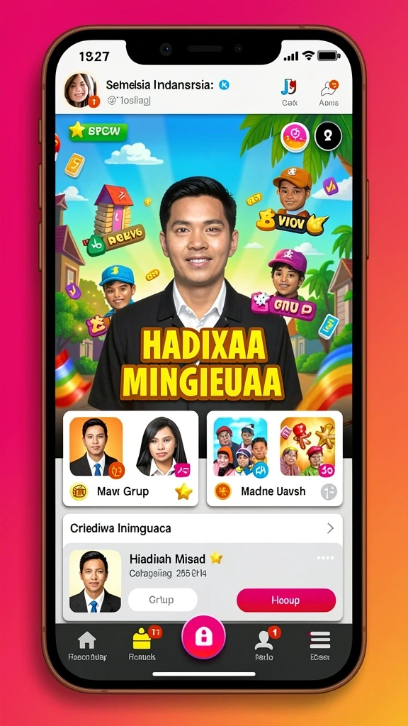 d73 - Karakter unik dengan kemampuan berbeda.