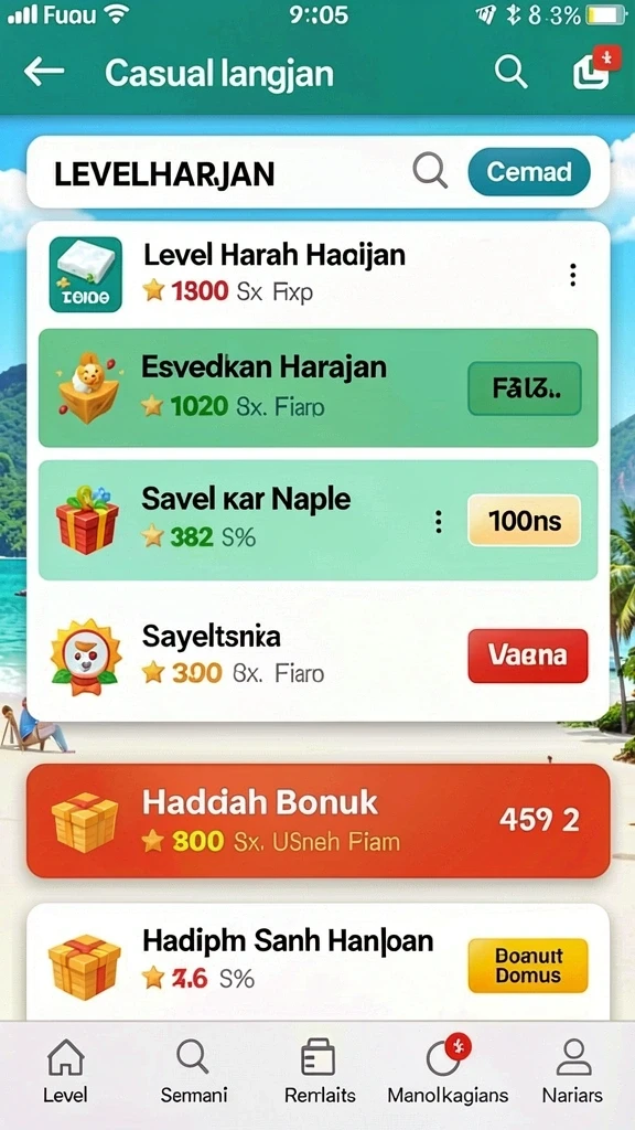 hot51 - Tampilan antarmuka yang menarik dan mudah dipahami.