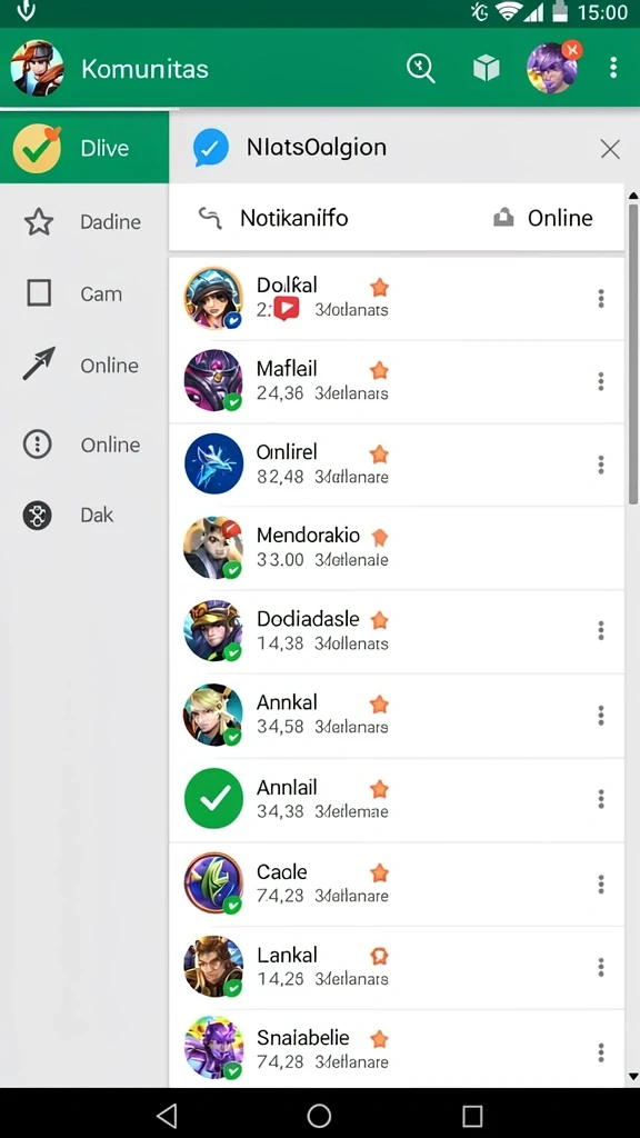 lgoace - Gambar aksi mendebarkan dalam permainan.