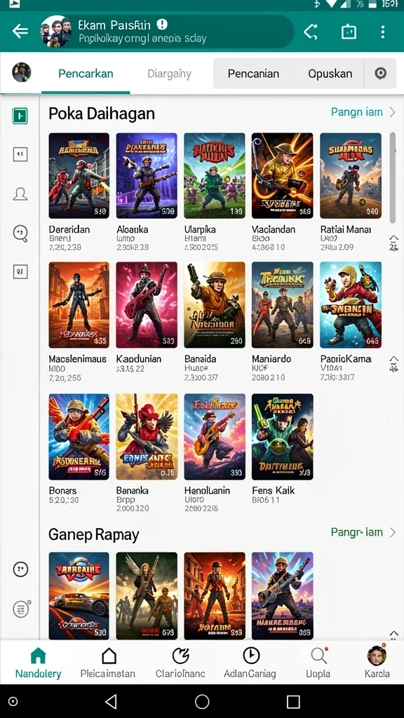 rebahin - Gambaran gameplay yang menantang dan seru.