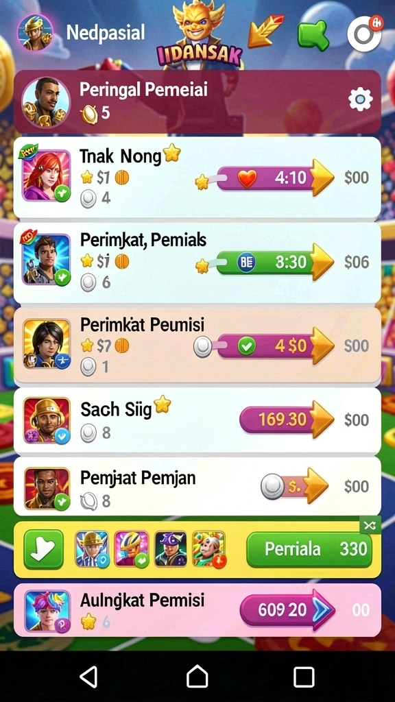rp6789 - Tangkapan layar menampilkan mode multiplayer yang intens.