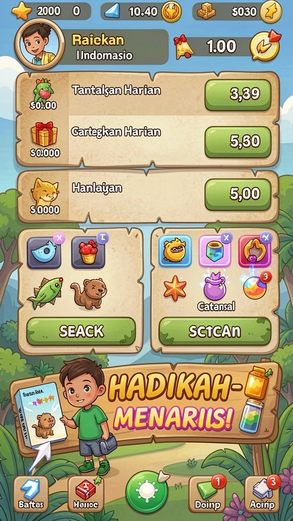 yoyo88 - Menu utama YOYO88 yang menarik dan intuitif.