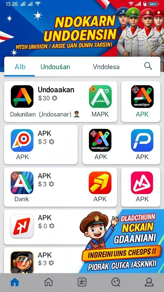 yoyo88 - Karakter-karakter unik yang bisa dipilih oleh pemain.